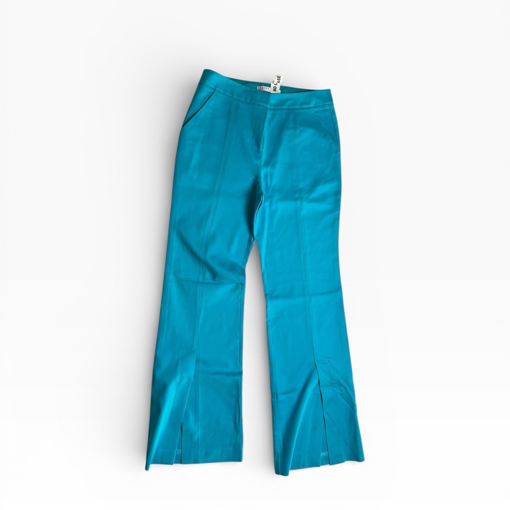 Trina Turk Turquoise blue Bootcut Dress Pants